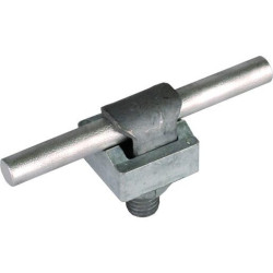Dehn Anschlussklemme St/tZn Rd. 7-10 mm 1-teilig 301.000 Dehn Anschlussklemme St/tZn Rd. 7-10 mm 1-teilig 301.000