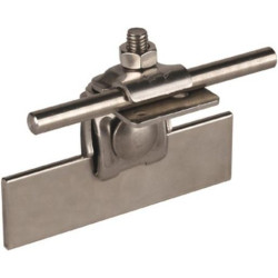 Dehn Falzklemme NIRO mit vergrößerter Anschlussfläche Rd. 6-10 mm 365.059 Dehn Falzklemme NIRO mit vergrößerter Anschlussfläche Rd. 6-10 mm 365.059