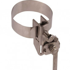 Dehn Antennen-Bandrohrschelle NIRO Klemmbereich Rohr 16-165 mm 540.100