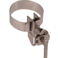 Dehn Antennen-Bandrohrschelle NIRO Klemmbereich Rohr 16-165 mm 540.100 Dehn Antennen-Bandrohrschelle NIRO Klemmbereich Rohr 16-165 mm 540.100
