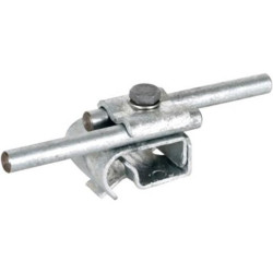 Dehn Dachrinnenklemme NIRO f. Wulst 16-22 mm m. Doppelüberleger f. Rd 8-10 mm 339.059 Dehn Dachrinnenklemme NIRO f. Wulst 16-22 mm m. Doppelüberleger f. Rd 8-10 mm 339.059