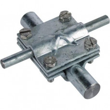 DehnKreuzstück St/tZn Rd./Rd. 8-10/8-10 mm Rd./Fl. 8-10/30 mm 314.300