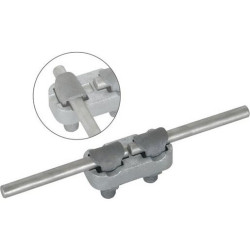 Dehn Verbinder St/tZn Rd. 7-10 mm 2-teilig 302.010 Dehn Verbinder St/tZn Rd. 7-10 mm 2-teilig 302.010