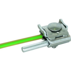 Dehn UNI-Falzklemme NIRO/Al f. Rd 8-10mm Leiter 4-50mm² f. Falze 0,7-8mm 365.250 Dehn UNI-Falzklemme NIRO/Al f. Rd 8-10mm Leiter 4-50mm² f. Falze 0,7-8mm 365.250