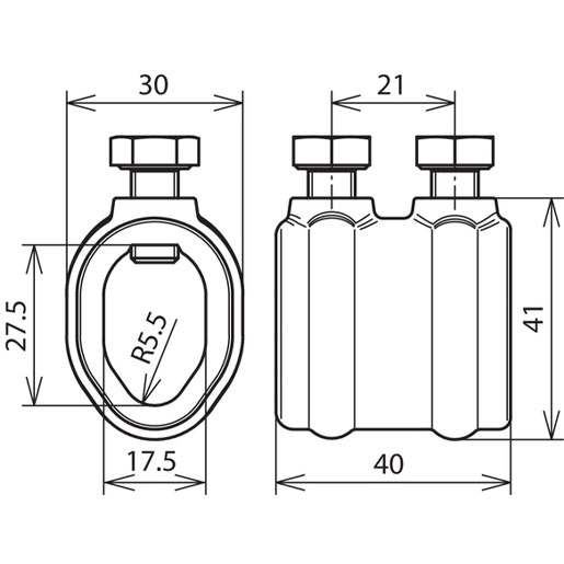 Dehn Trennklemme St/tZn 450.000 Dehn Trennklemme St/tZn 450.000