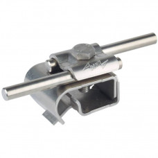 Dehn Dachrinnenklemme NIRO f. Wulst 16-22 mm m. Doppelüberleger f. Rd 8-10 mm 339.059