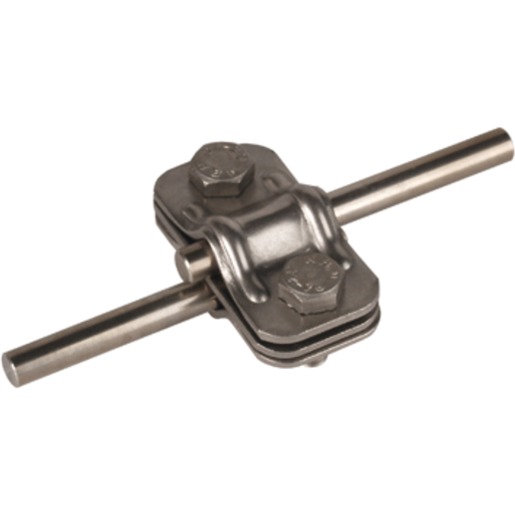 Dehn Trennklemme NIRO UNI Rd./Rd. 8-10/8-10 mm 459.129 Dehn Trennklemme NIRO UNI Rd./Rd. 8-10/8-10 mm 459.129