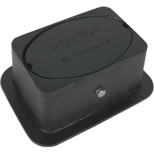 Dehn UF-Trennstellenkasten schwarz (lackiert) 239x159x120 mm 549.000 Dehn UF-Trennstellenkasten schwarz (lackiert) 239x159x120 mm 549.000