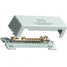 OBO Potenzialausgleichschiene 188 mm CuZn grau