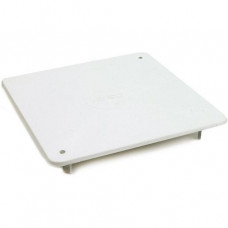 Dietzel Randdeckel AK/RD 80 steck- oder schraubbar weiß 