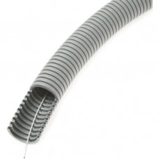 Dietzel Panzerrohr vorverdrahtet FXPR 20 grau mit Einziehdraht (50 m)