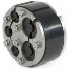 Dietzel Ringraumdichtung für 2 Kabel Ø 8 - 30 mm und 3 Kabel Ø 4 - 16,5 mm HRD100-SG-2/8-30-3/4