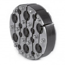 Dietzel Ringraumdichtung für 7 Kabel Ø 10 - 32 mm und 8 Kabel Ø 3,5 - 16,5 mm HRD200-SG-7/10-32-8