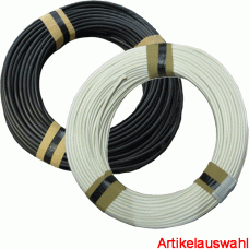 Kauffmann Weich PVC Isolierschlauch 6.0 mm x 0,6 mm