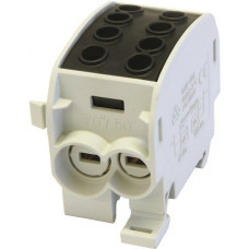 E-Term Hauptleitungsklemme BGV A2 70mm² 1-polig schwarz ZK 70/1 1X4 AL/CU 08