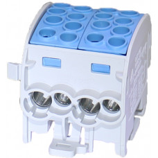 E-Term Hauptleitungsklemme 1-polig anreihbar 2x35/6x25 mm² blau