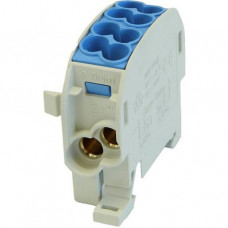 E-Term Hauptleitungsklemme 1-polig fingersicher 4x25mm² blau