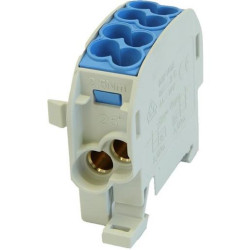 E-Term Hauptleitungsklemme 1-polig fingersicher 4x25mm² blau E-Term Hauptleitungsklemme 1-polig fingersicher 4x25mm² blau