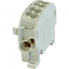 E-Term Hauptleitungsklemme 1-polig fingersicher 4x25mm² grau