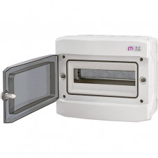 ETI Feuchtraum AP-Verteiler 1-reihig ECH-12PT