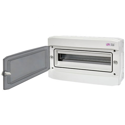 ETI Feuchtraum AP-Verteiler 1-reihig ECH-18PT