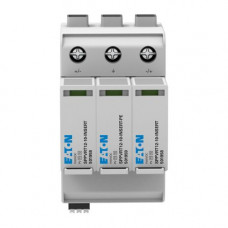 Eaton Blitzstrom-/Überspannungsableiter steckbar 1000VDC T12 2p+PE geerdet SPPVRT12-10-2+PE