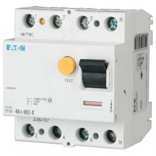 Eaton FI-Schalter 4-polig 10kA 40A 30mA Typ-A PFIM-40/4/003-A
