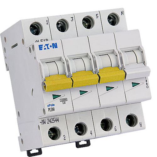 Eaton LS-Schalter 3-polig+N 10kA C-25A