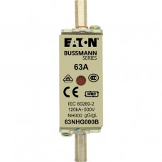 Eaton Sicherungseinsatz Niederspannung NH000 63A AC 500V gL/gG IEC