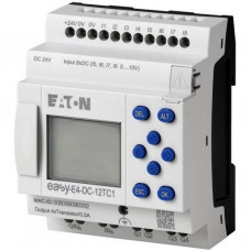 Eaton Steuerrelais easyE4 Basisgerät mit Display (erweiterbar Ethernet) 24V DC 8DE EASY-E4-DC-12TC1