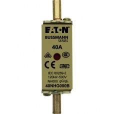 Eaton Sicherungseinsatz Niederspannung NH000 40A AC 500V gL/gG IEC