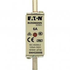 Eaton Sicherungseinsatz Niederspannung NH000 6A AC 500V gL/gG IEC