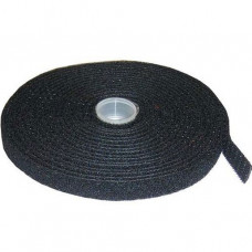 Teracon Klettband 12mm 5m Rolle schwarz