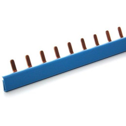 Elne Phasenschiene 1-polig Steg 10mm² TE 17 8mm 56 Anschlüsse