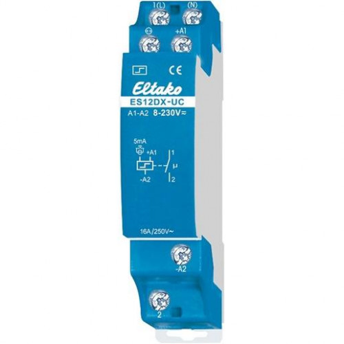 Eltako Stromstoßschalter 1 Schließer 16A 250V ES12DX-UC