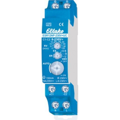 Eltako Stromstoß Schaltrelais 1 Schließer nicht potenzialfrei 16 A/250V AC ESR12NP-230V+UC