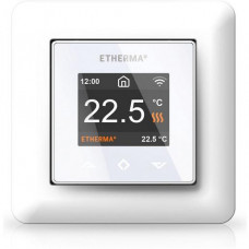 Etherma Smart-Thermostat mit Wi-Fi und App-Steuerung, 5-40°C 16A weiß