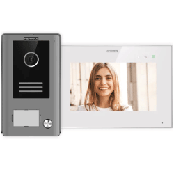 Fermax COLOR Video WAY KIT Monitor 7 Einfamilienhaus m. Türstation AP silber F1521 Fermax COLOR Video WAY KIT Monitor 7 Einfamilienhaus m. Türstation AP silber F1521