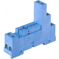 Finder Relaisfassung mit Schraubklemmen für 40.52/61 44.52/62 /99.01 Serie 95 blau 95.75
