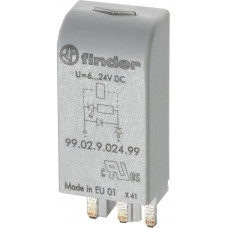 Finder Anzeige EMV-Entstörmodul 6-220VDC Freilaufdiode keine LED Serie 99 99.02.3.000.00