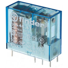 Finder Steck- Printrelais Raster 5 mm 1W 24V DC Serie 40 40.61.9.024.4000
