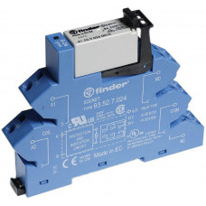 Finder Koppelrelais Relais Zugfederklemmen 2W 6/8A 24 VDC sensitiv Serie 38 38.62.7.024.0050