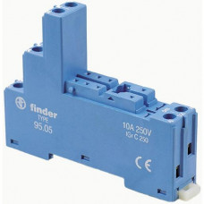 Finder Relaisfassung Schraubkl. Relaistyp 40.51 / 40.52 / 40.61 blau Serie 95
