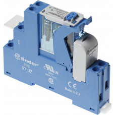 Finder Koppelrelais für DIN-Schiene Schraubklemmen 2W 8 A 24V DC Serie 4C 4C.02.9.024.0050