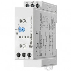 Finder Zeitrelais 8 Zeitfunktionen Bereiche bis 10 Tage 1 Wechsler 16A für 24-240V AC/DC 83.01.0.240.0000