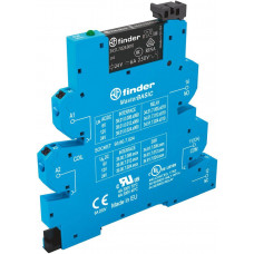 Finder Koppelrelais-MasterBasic mit Push-In-Klemmen 1 Wechsler 6A Spule 24V AC/DC 39.01.0.024.0060