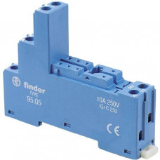 Finder Relaisfassung Schraubkl. Relaistyp 40.51 / 40.52 / 40.61 blau Serie 95