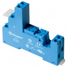 Finder Relaisfassung Schraubklemmen für 46.52 blau Serie 97