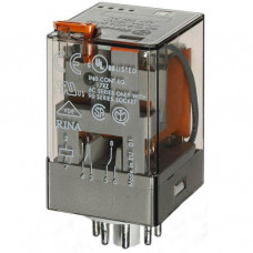 Finder Industrierelais steckbar 2W 10A 230VAC Prüftaste + Anzeige Serie 60