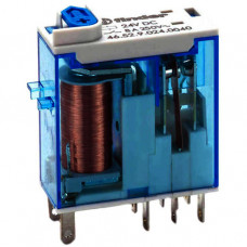 Finder Miniaturrelais 2 Wechsler 24V Spule DC 8A Serie 46
